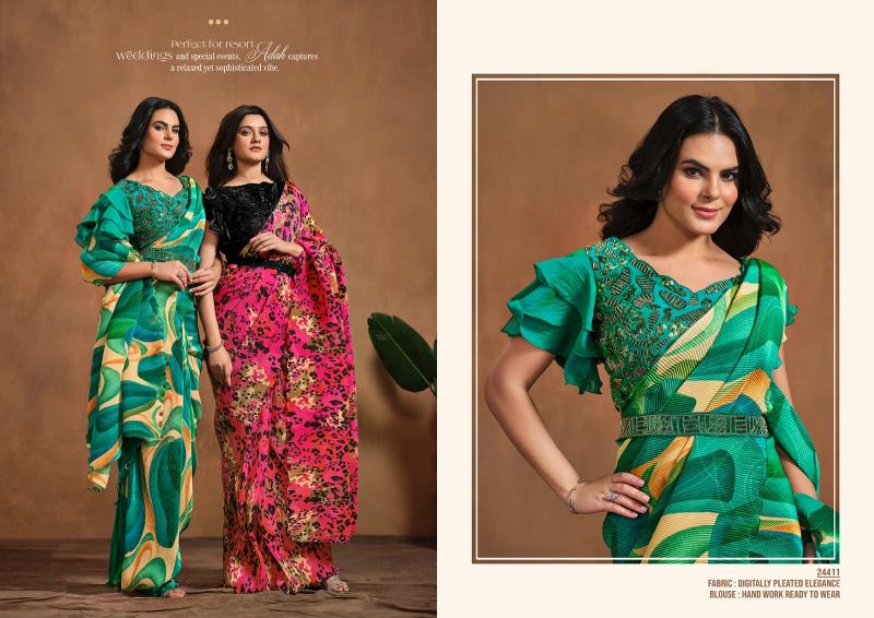 MAHOTSAV MOHMANTHAN 24400 SERIES ADAH Surat Wholesale Bazaar Saree