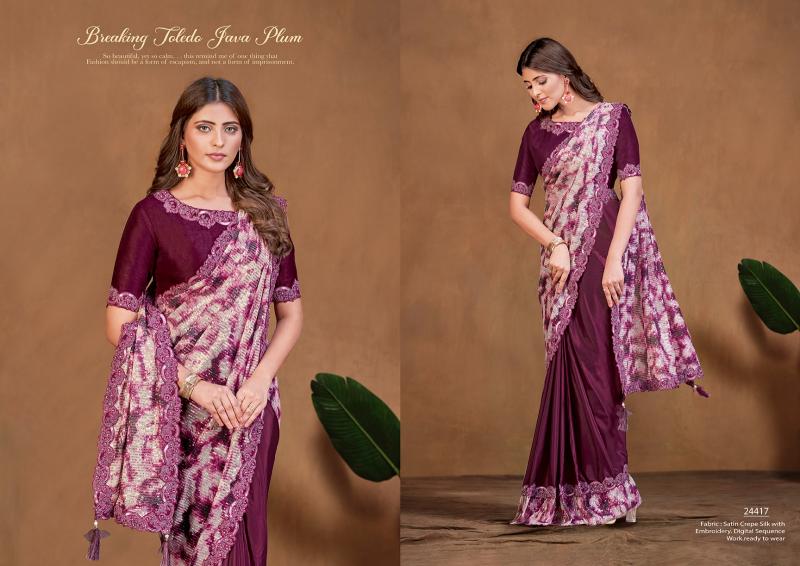 MAHOTSAV MOHMANTHAN 24400 SERIES ADAH Surat Wholesale Bazaar Saree