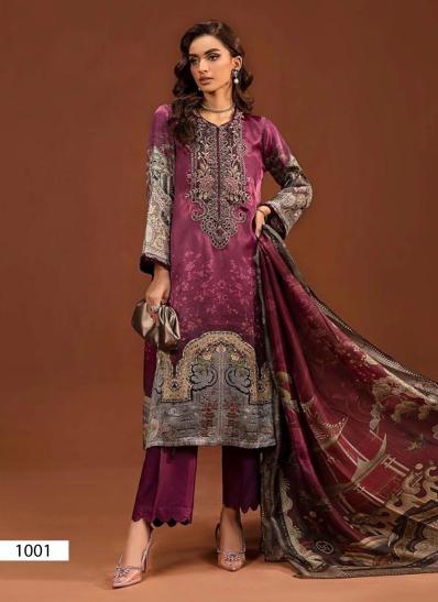 MARIA B SILK COLECTION VOL-07 Salwar Kameez Wholesale Catalog