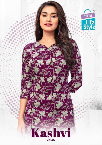 MCM Kashvi Vol-7 – Short Tops - Wholesale Catalog
