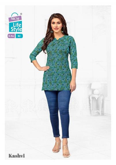 MCM Kashvi Vol-7 – Short Tops - Wholesale Catalog