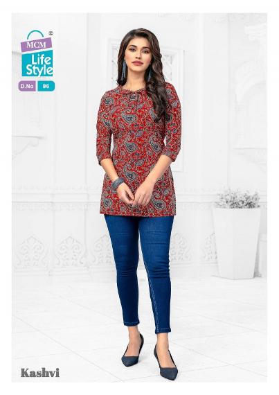 MCM Kashvi Vol-7 – Short Tops - Wholesale Catalog