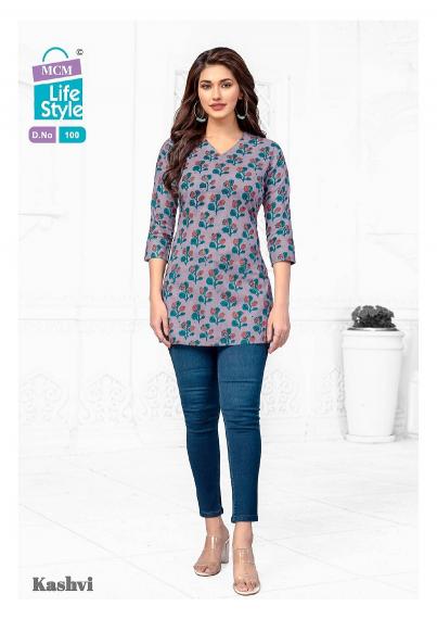 MCM Kashvi Vol-7 – Short Tops - Wholesale Catalog