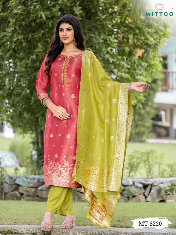 MITTOO D.no 8220 & 8221 Latest Fashion of Kurtis in India