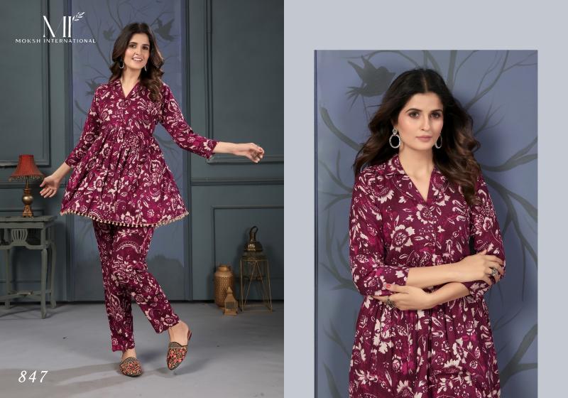Moksh International Co-ord Set Lotus Vol-1 Wholesale Catalog