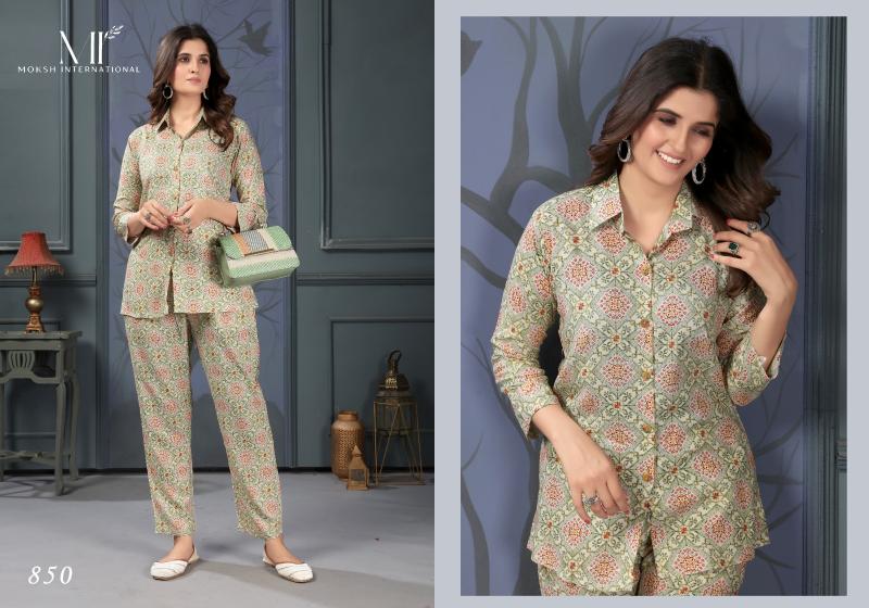 Moksh International Co-ord Set Lotus Vol-1 Wholesale Catalog