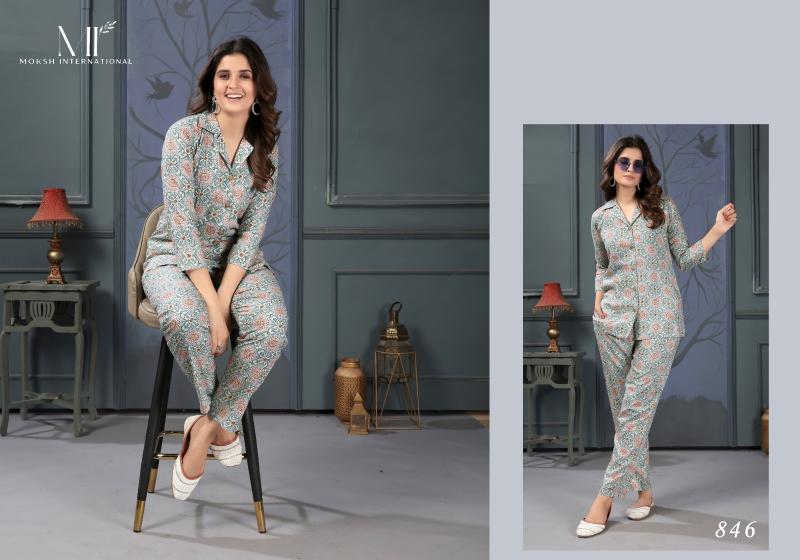 Moksh International Co-ord Set Lotus Vol-1 Wholesale Catalog