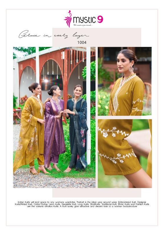 Mystic 9 Diya Vol 1 hsn code for women kurti in gst india