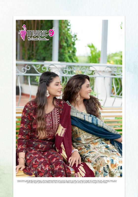 Mystic 9 Sabri Vol 2 Girls Kurti Cheapest Price in India