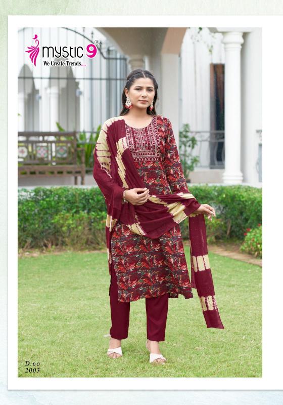 Mystic 9 Sabri Vol 2 Girls Kurti Cheapest Price in India