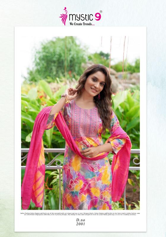 Mystic 9 Sabri Vol 2 Girls Kurti Cheapest Price in India