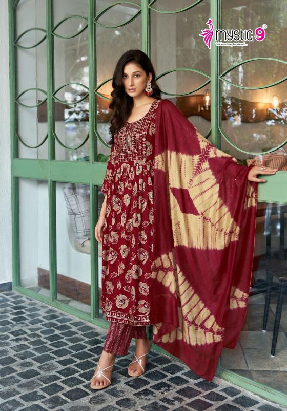 MYSTIC 9 SARA Vol 11 Popular Brands of Ladies Kurties India
