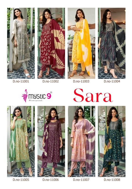 MYSTIC 9 SARA Vol 11 Popular Brands of Ladies Kurties India