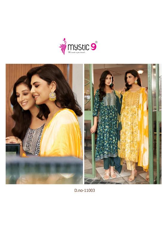 MYSTIC 9 SARA Vol 11 Popular Brands of Ladies Kurties India