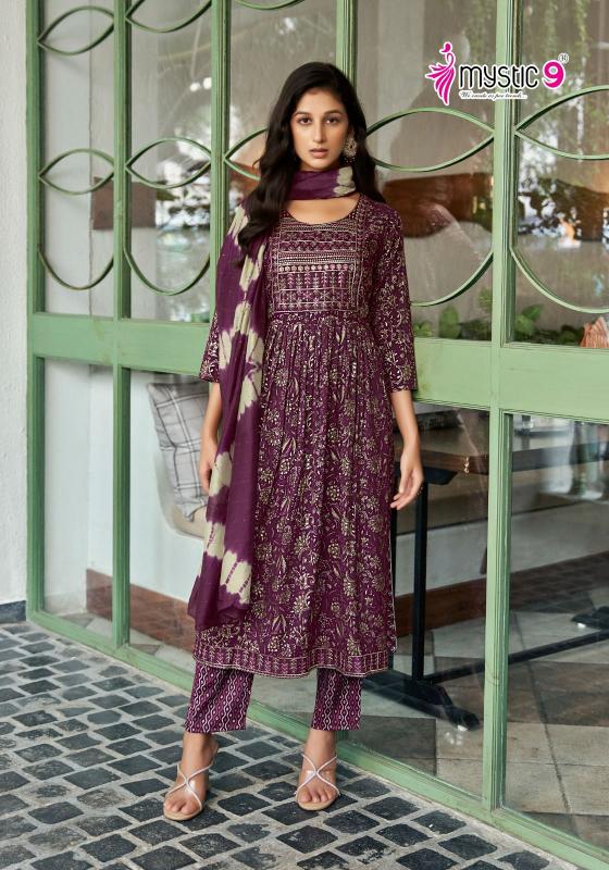 MYSTIC 9 SARA Vol 11 Popular Brands of Ladies Kurties India