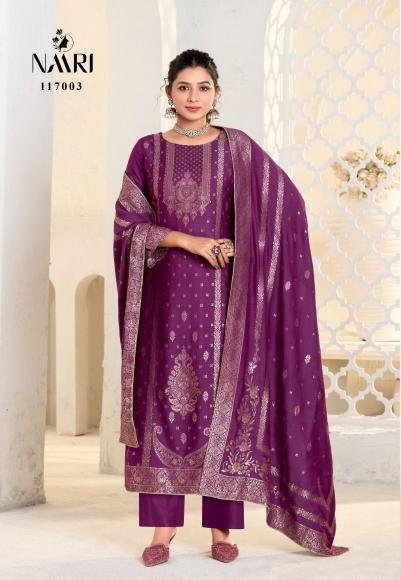 Naari Gulistan Pashmina Jaqcard Salwar Kameez Wholesale Catalog