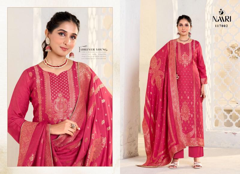 Naari Gulistan Pashmina Jaqcard Salwar Kameez Wholesale Catalog