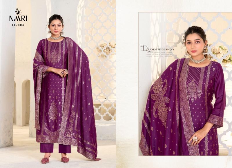 Naari Gulistan Pashmina Jaqcard Salwar Kameez Wholesale Catalog