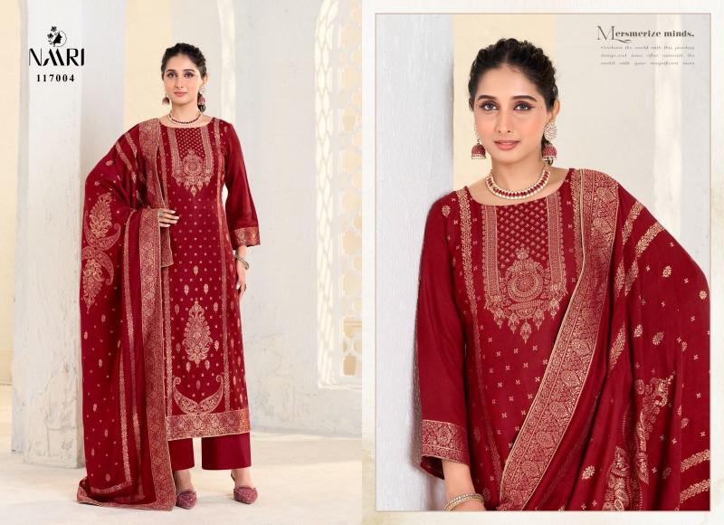 Naari Gulistan Pashmina Jaqcard Salwar Kameez Wholesale Catalog