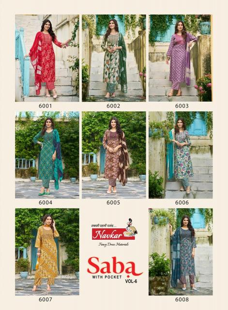 Navkar Saba Vol 6 Kurtis online india discount