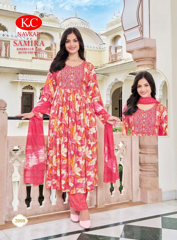 NAVKAR SAMIRA Vol 2 Umbrella Cut Kurtis Online india Wholesale Catalog