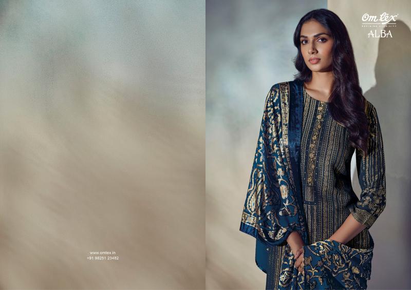 Omtex Alba Salwar Kameez Wholesale Catalog 
