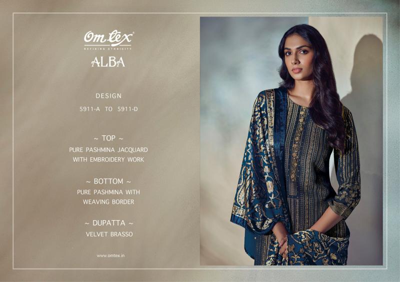 Omtex Alba Salwar Kameez Wholesale Catalog 