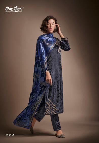 Omtex Daira Vol 2 Viscose Velvet Salwar Kameez Wholesale Catalog