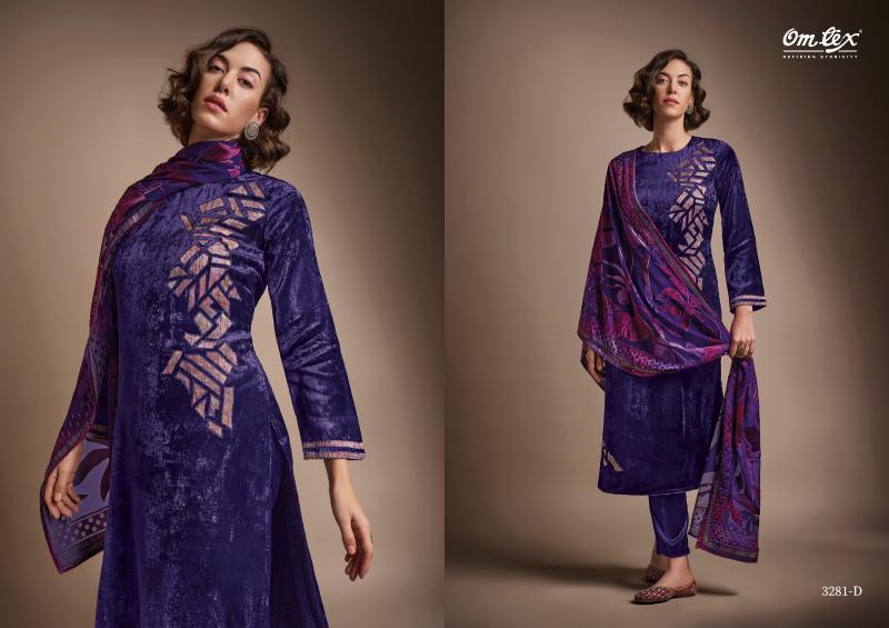 Omtex Daira Vol 2 Viscose Velvet Salwar Kameez Wholesale Catalog