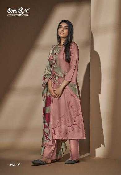 Omtex Fabia Pashmina Digital Printed Salwar Kameez Wholesale Catalog