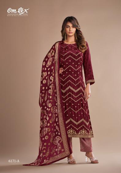 Omtex Ritha Vol 10 Viscose Salwar Kameez Wholesale Catalog