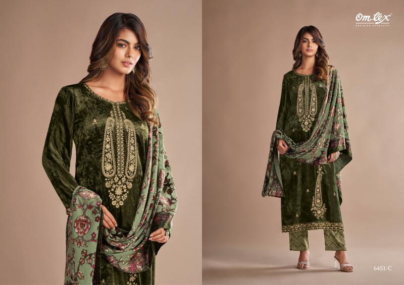 Omtex Ritha Vol 12 Viscose Salwar Kameez Wholesale Catalog