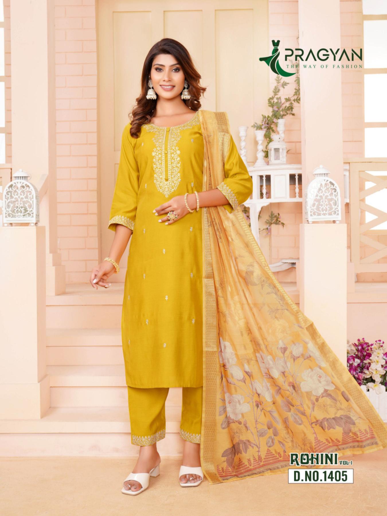 Pragyan Rohini Vol 1 Kurti Wholesale Catalog