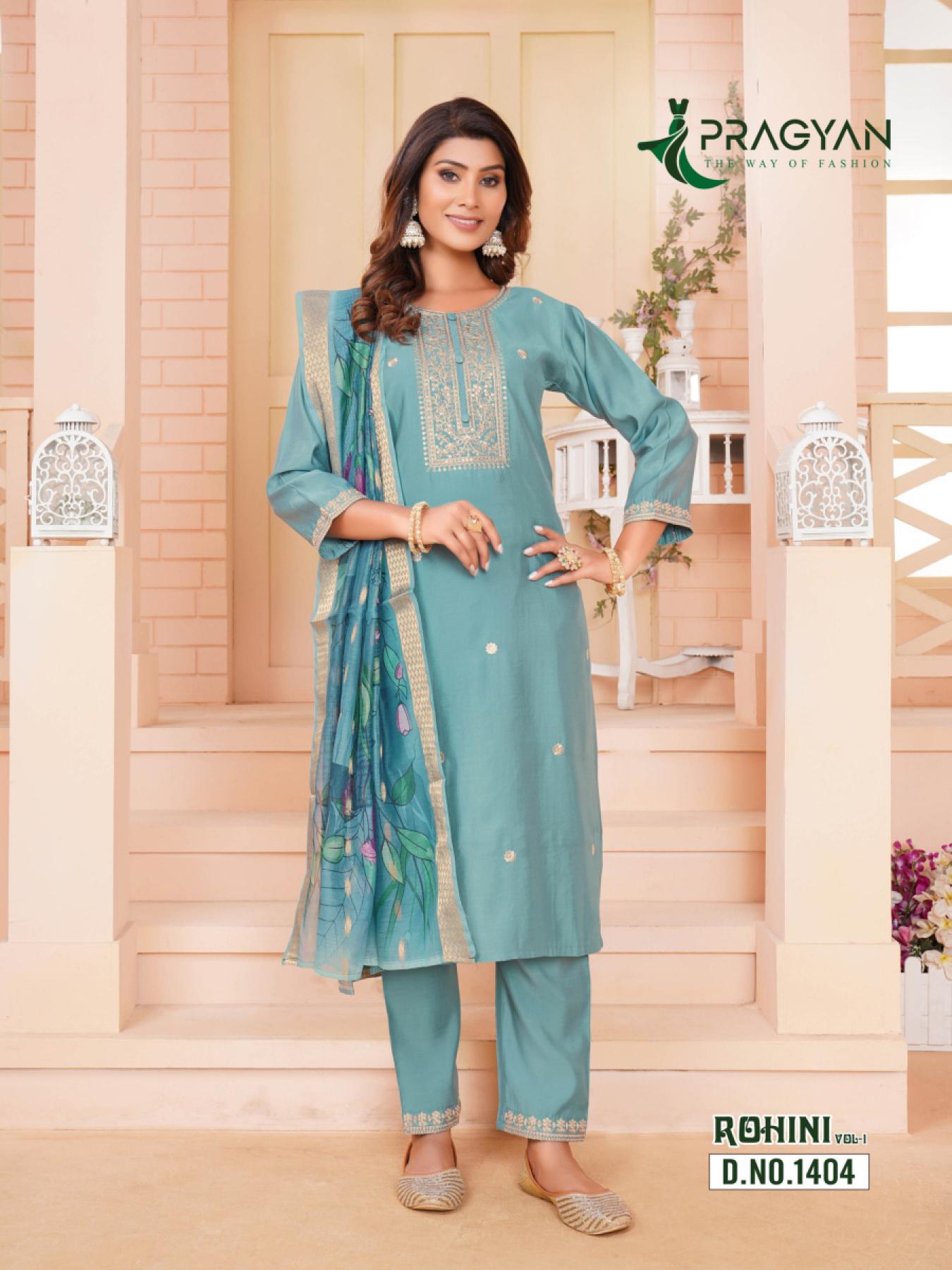 Pragyan Rohini Vol 1 Kurti Wholesale Catalog