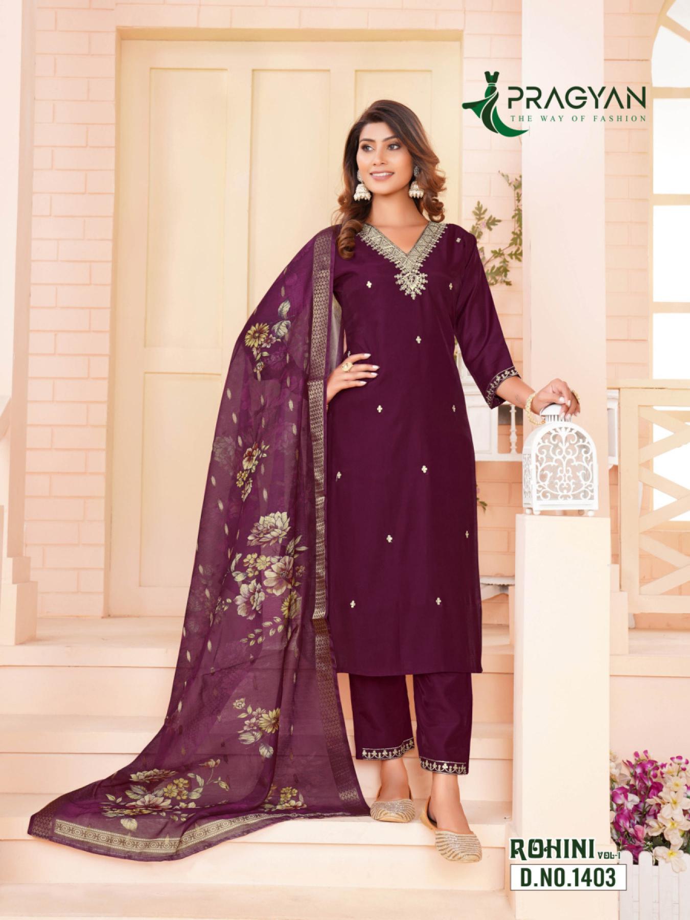 Pragyan Rohini Vol 1 Kurti Wholesale Catalog