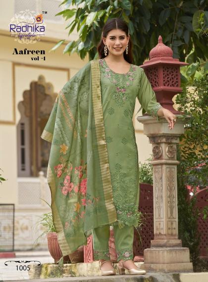 Radhika Aafreen Vol 1 Feb India White Kurtis Wholesale Catalog