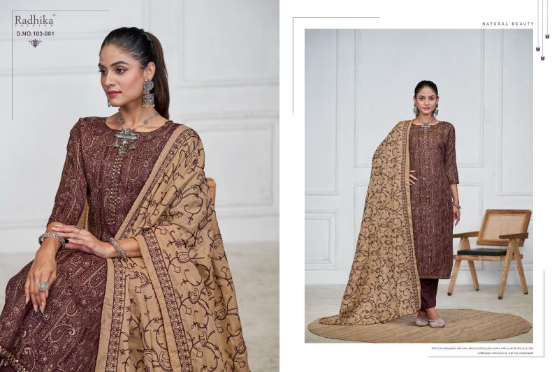 Radhika Azara Black Berry Vol 14 Wholesale Dress Material in delhi