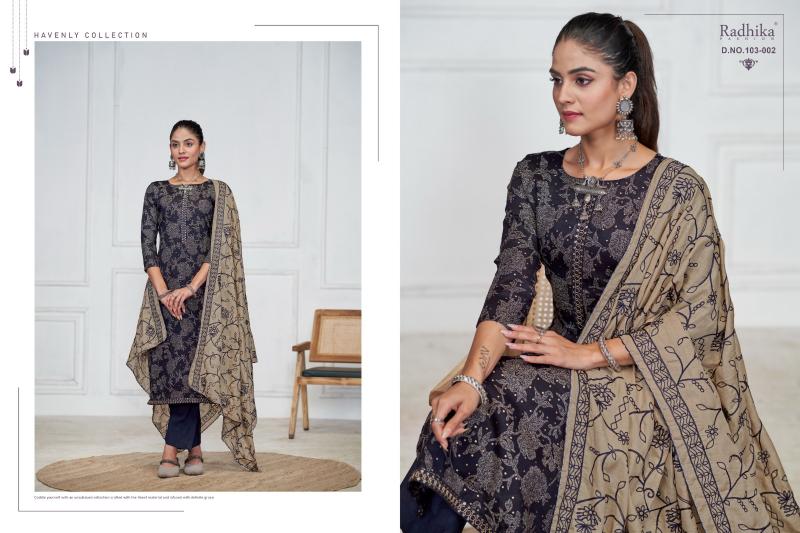 Radhika Azara Black Berry Vol 14 Wholesale Dress Material in delhi