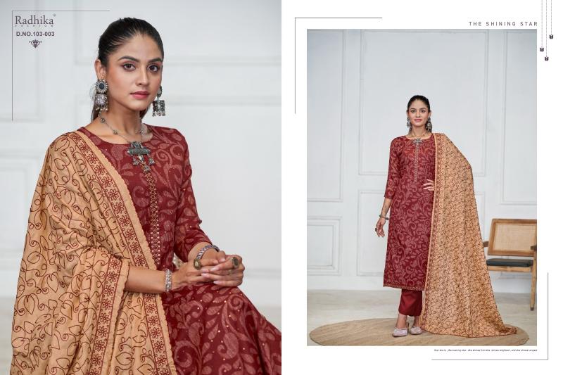 Radhika Azara Black Berry Vol 14 Wholesale Dress Material in delhi
