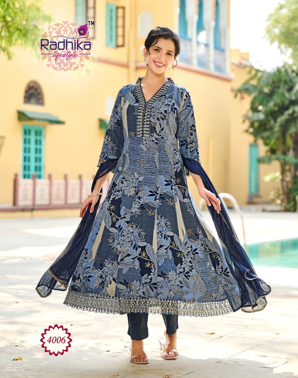 RADHIKA lifestyle ANARKALI Vol 4 Woman Kurti Brands in India