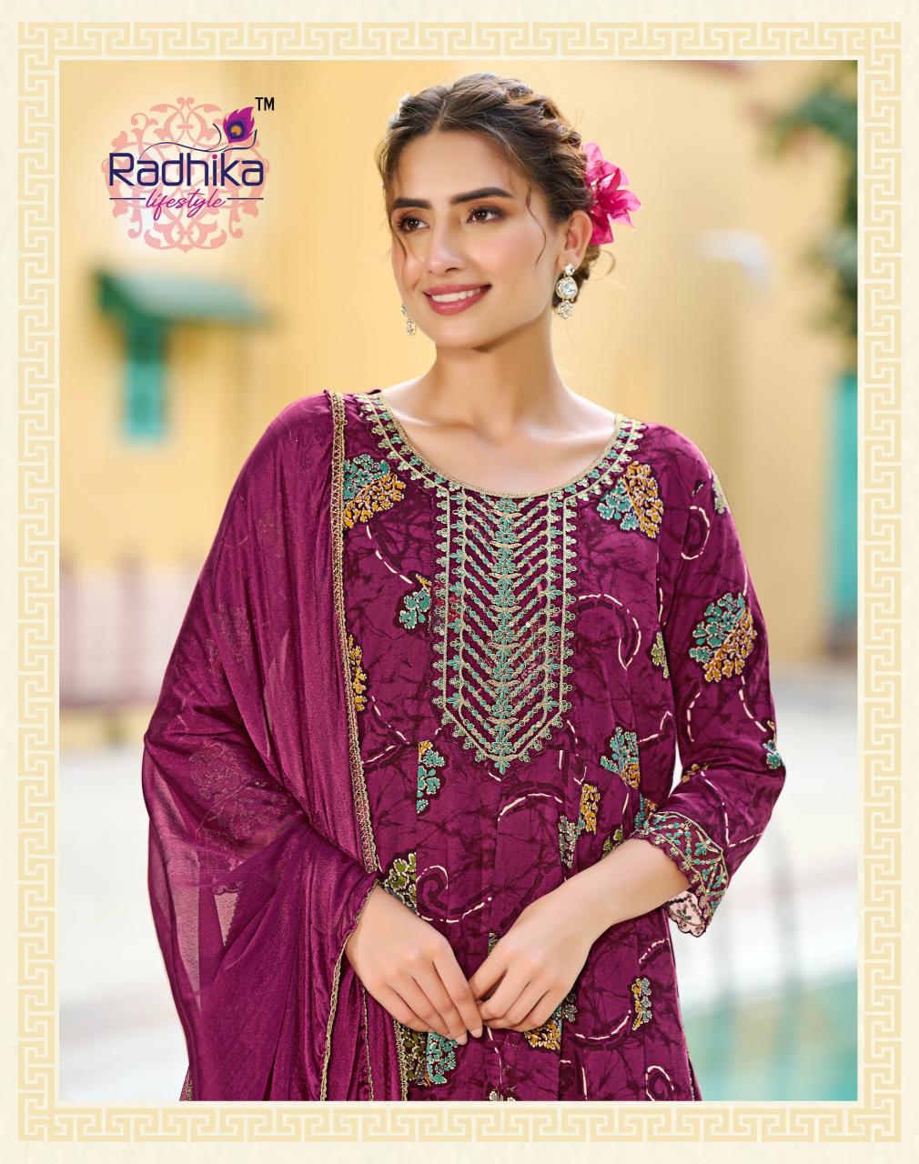 RADHIKA lifestyle ANARKALI Vol 4 Woman Kurti Brands in India