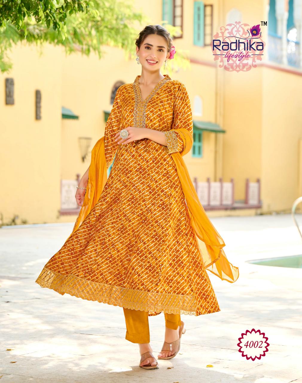 RADHIKA lifestyle ANARKALI Vol 4 Woman Kurti Brands in India