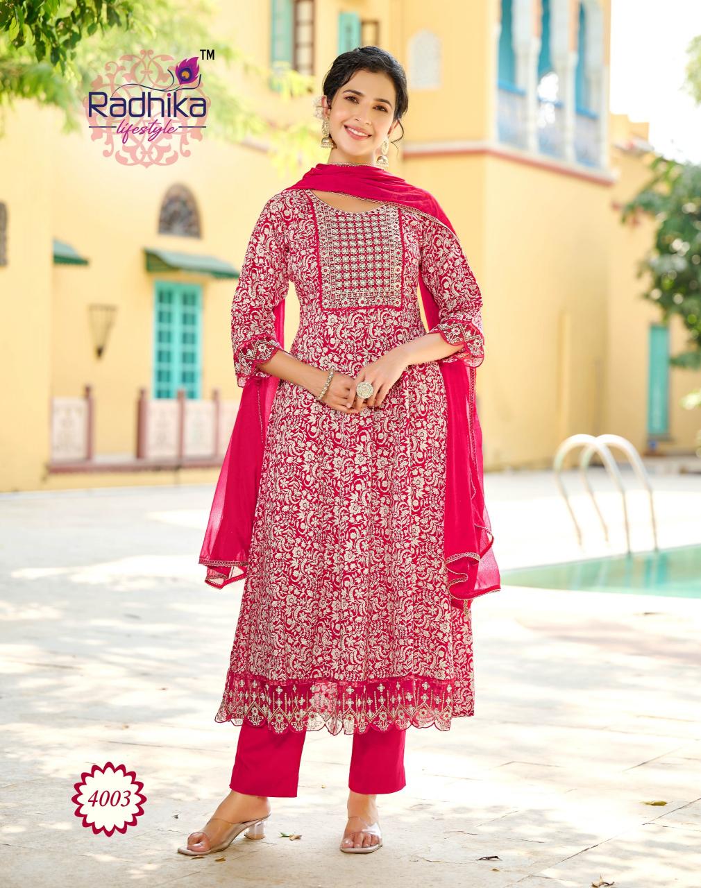 RADHIKA lifestyle ANARKALI Vol 4 Woman Kurti Brands in India