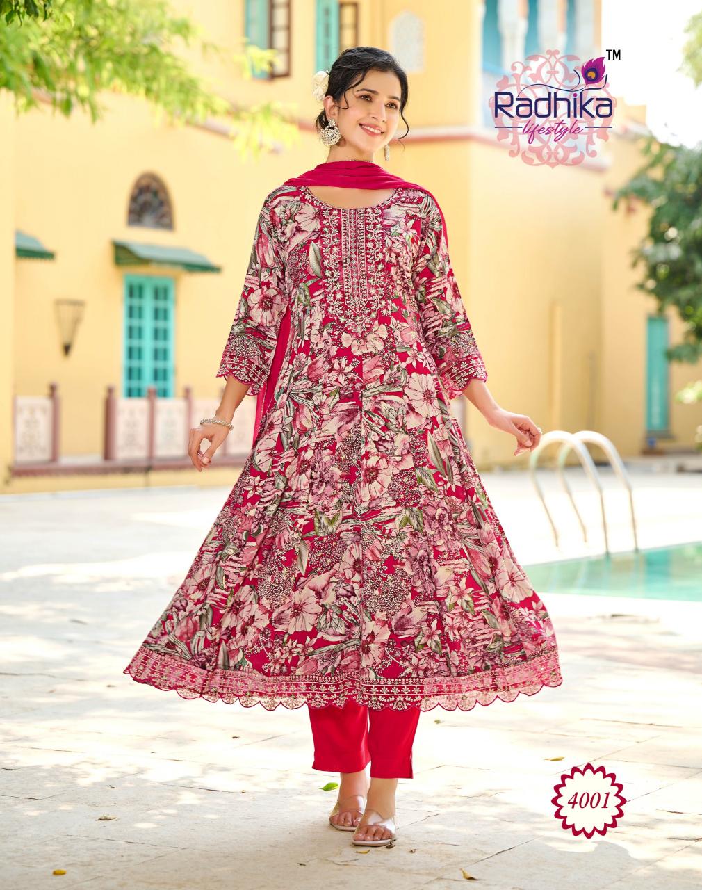 RADHIKA lifestyle ANARKALI Vol 4 Woman Kurti Brands in India