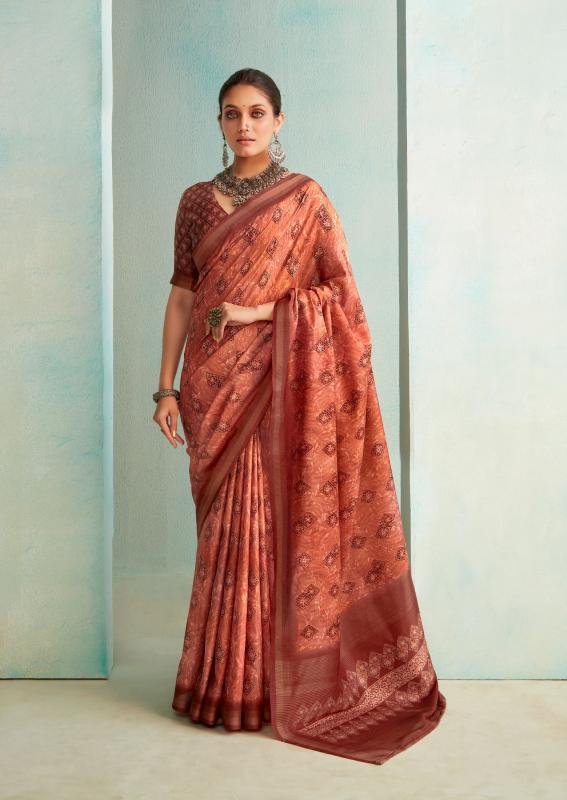 Rajpath Suchitra Silk Handloom Digital Printed Fancy Saree Wholesale Catalog