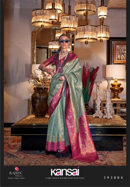 Rajtex Kansai Handwoven Fancy types of Sarees in india
