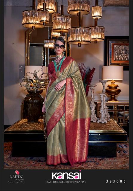 Rajtex Kansai Handwoven Fancy types of Sarees in india