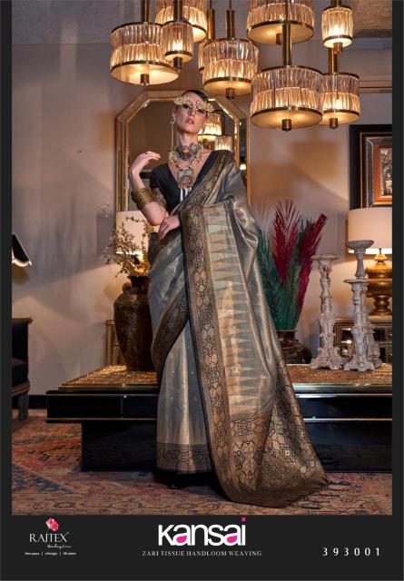 Rajtex Kansai Handwoven Fancy types of Sarees in india