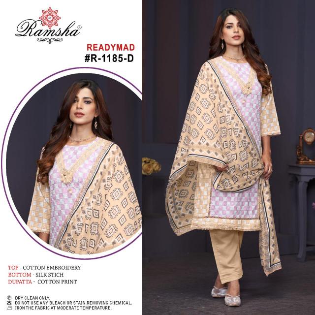 Ramsha R 1185 Nx Ready Made Pakistani Suits Wholesale Catalog