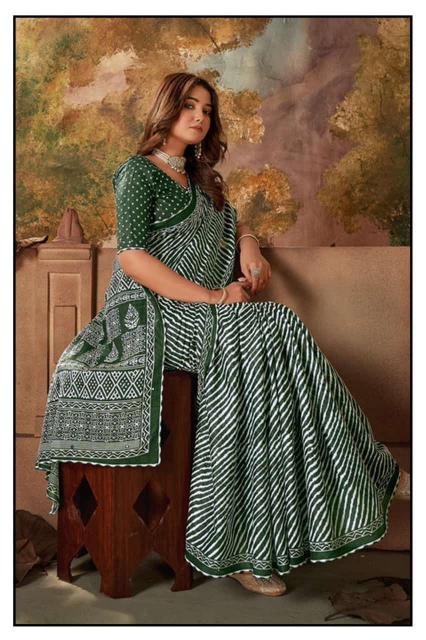 Sabella Cotton Saree 0.9 Surat Wholesale Cbeepes Sarees with rath